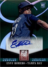 2014 Elite Turn of the Century Autographs #62 Enny Romero Auto - BB