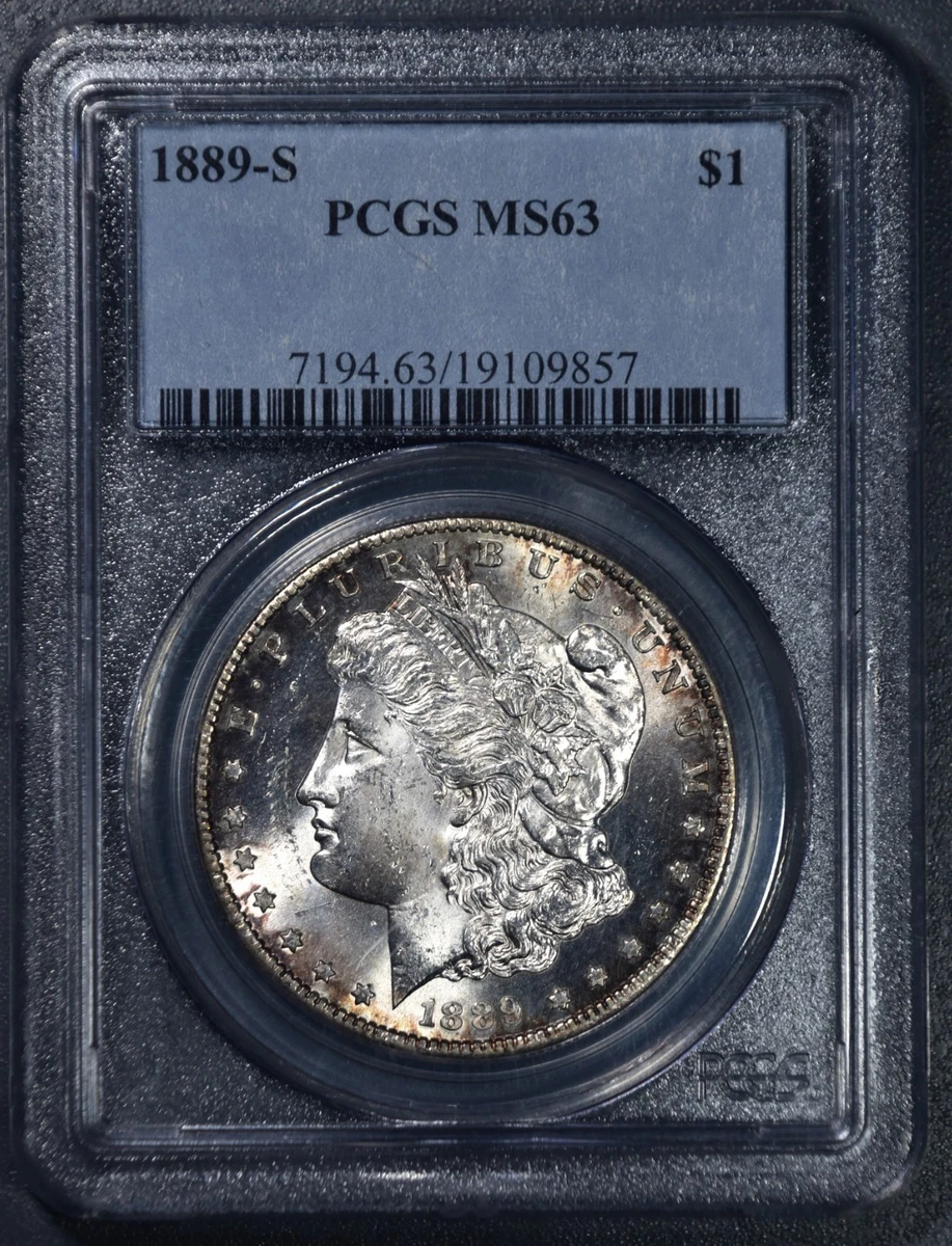 MS 63 Graded 1889 Year Morgan US Dollars (1878-1921) for sale | eBay