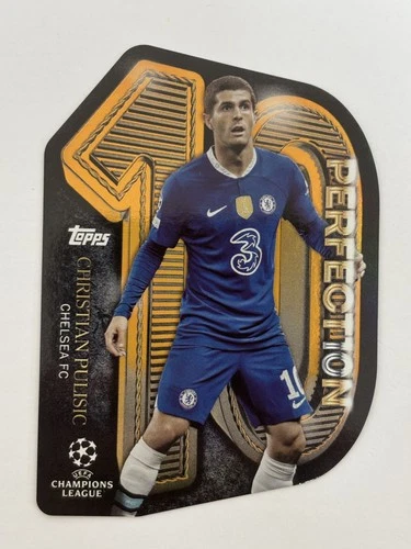 Christian Pulisic 2022-23 Topps UEFA Club Competitions Perfection 10 Insert /25