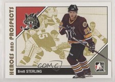 2007-08 ITG Heroes and Prospects Brett Sterling #38 4ic