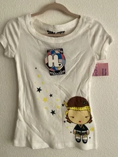 VINTAGE HARAJUKU LOVERS GIRLS TOP Kids TEE T-shirt GWEN STEFANI Size 6 NEW