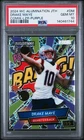 2024 Wild Card Comix Drake Maye BANG! PURPLE LAZER Rookie #'D 1/5 #DM PSA 10 GEM