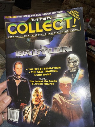 Tuff Stuff's COLLECT! February 1998 Back Issue BABYLON 5 Open/Bagged