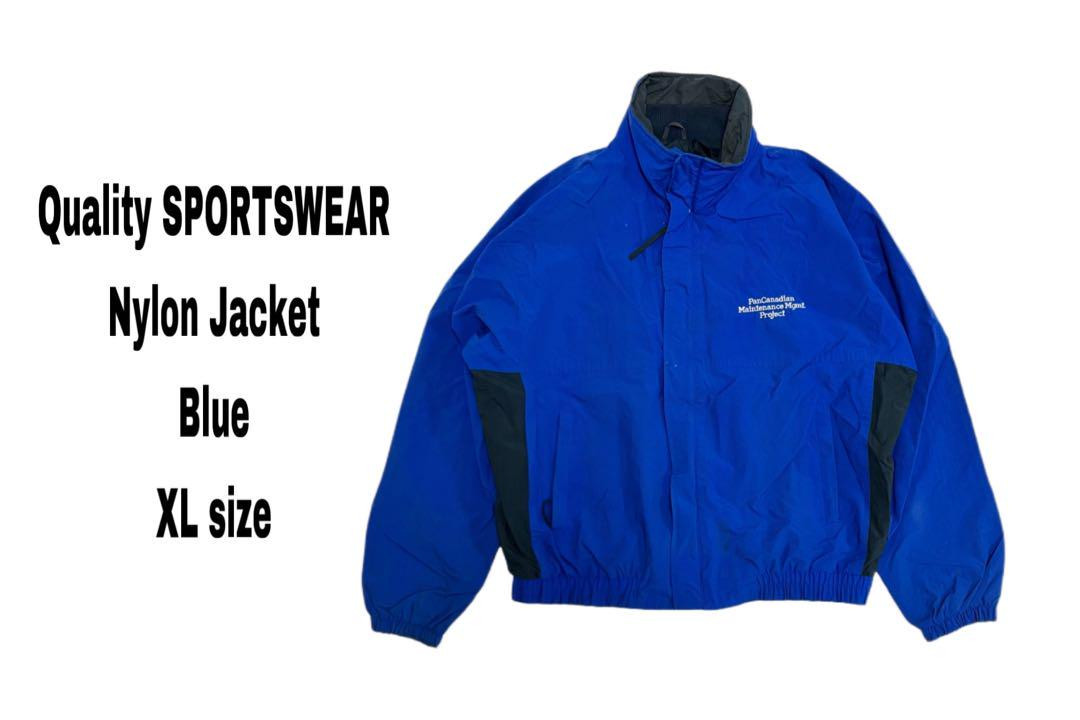 Japan Used Fashion] 00S Vintage Windbreaker Nylon Jacket Full Zip 