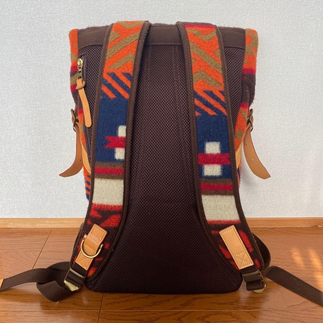 Masterpiece Backpack Native Pattern Used Good Con… - image 4