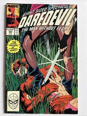 Marvel Comics: DAREDEVIL Vol. 1 No. 260. Nov 1988 (Box7) VG Condition