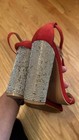 So Me Heels red rhinestone sparkle 6 — photo 7
