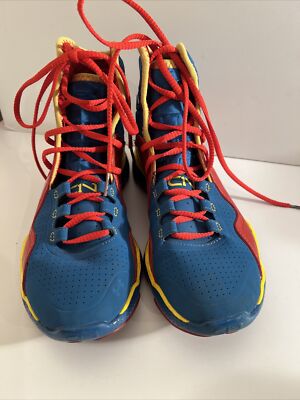 Under Armour Cam Newton Shoes Highlight Superman Trainer YoungSz