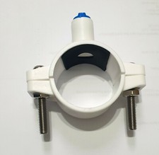 Drain Saddle Valve 1/4" Quick Connect, RO Reverse Osmosis Water Filter Part