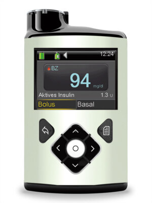 Aufkleber Sticker für Medtronic Minimed Insulinpumpe     Perlmutt myDili
