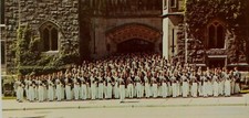 Cadets in Front of Washington Hall West Point...