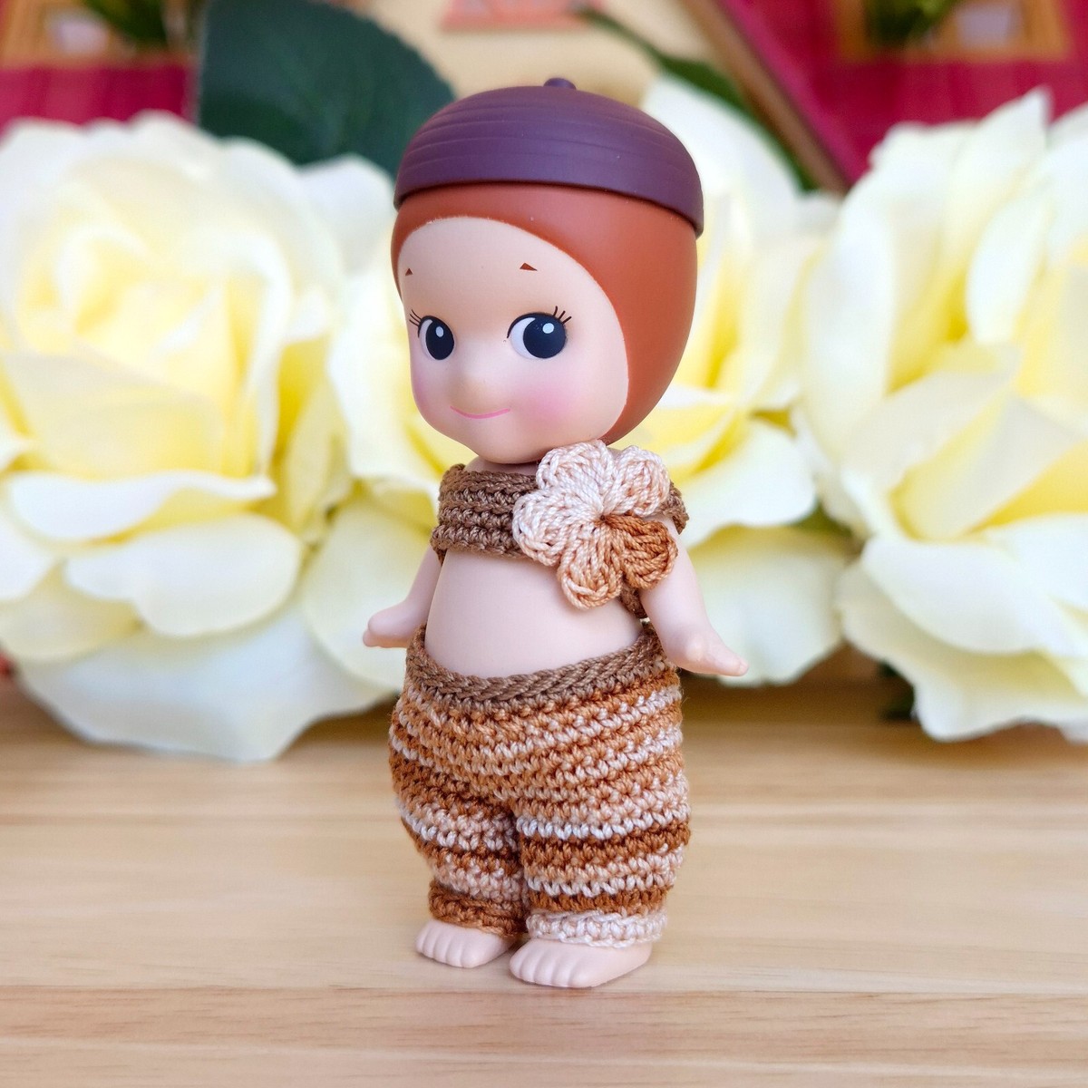 Authentic] Sonny Angel 🌰 Acorn Flower Series • Handmade Crochet