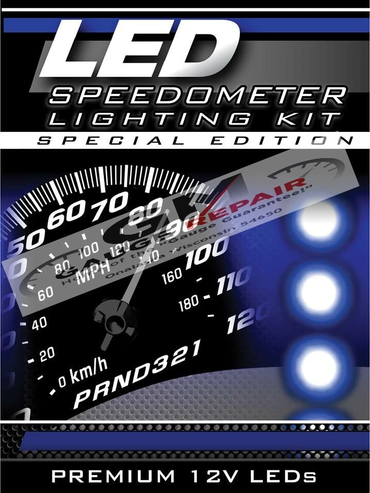 Kit de conversión de bombilla a LED de tablero con LED blancos 2003 04 05 06 GM camión y SUV Foto 3 de 4