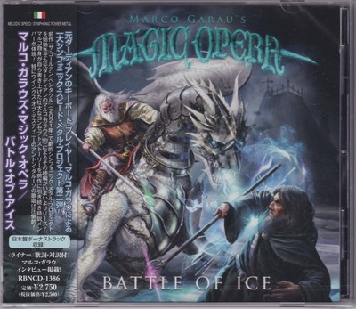 Marco Garau's Magic Opera 2023 CD - Battle Of Ice +1 (Japan CD+Obi) - Sealed