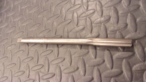 1/2" #1MT Taper Shank Reamer, 8" Lg., Cleveland