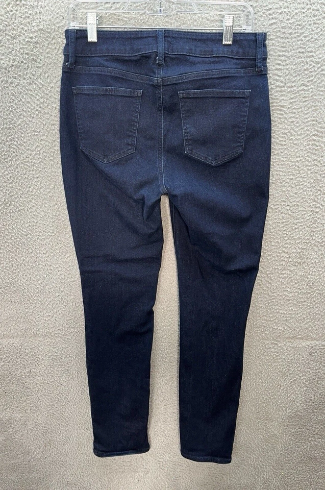 NYDJ Jeans Womens 10 Blue Alina Legging Lift X Tuck Stretch Preppy Minimalist - Image 2 of 4