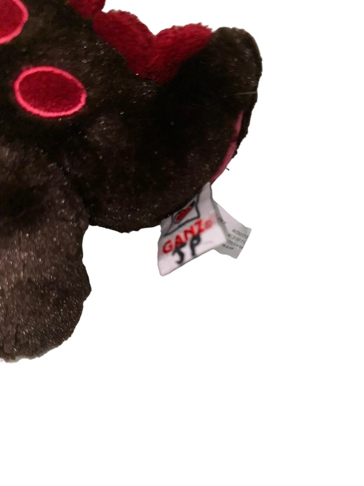 Ganz Dinosaur Plush Cocoa  Brown Pink 7" Webkins NO CODE - Image 3 of 4