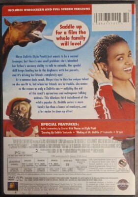 Dr. Dolittle 3 (DVD, 2006) A Film The Whole Family Will Love