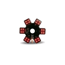 5" Star LED Light for 13" Donaldson & Vortox Air Cleaners - Red