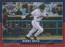 2016 Lancaster JetHawks Bobby Boyd RC Rookie Astros