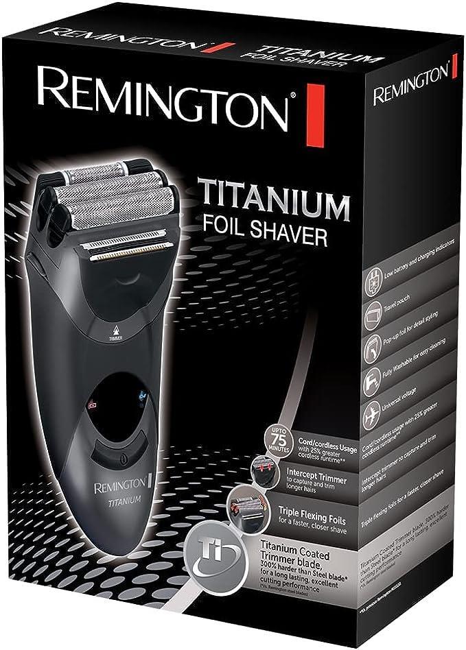 Remington MS5120 Titanium Rechargable Foil Shaver eBay