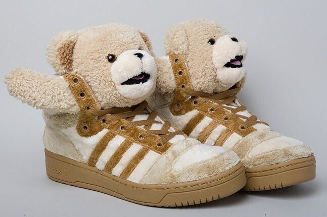 Devorar Perth Especializarse Adidas Originals Jeremy Scott Brown Bear Uk7 | eBay