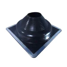 #8 6-3/4" - 14" Dektite PIPE FLASHING Black Pipe Boot SQUARE
