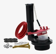 Fluidmaster 3" Complete FLUSH VALVE KIT Flapper Repair Durable Bathroom Toilt