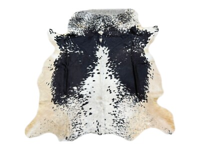 ECHTES KUHFELL HAUT TEPPICHE Leder MATTE AUTHENTISCH AnimalPrints Dekor ORIGINAL 9-25SqFt
