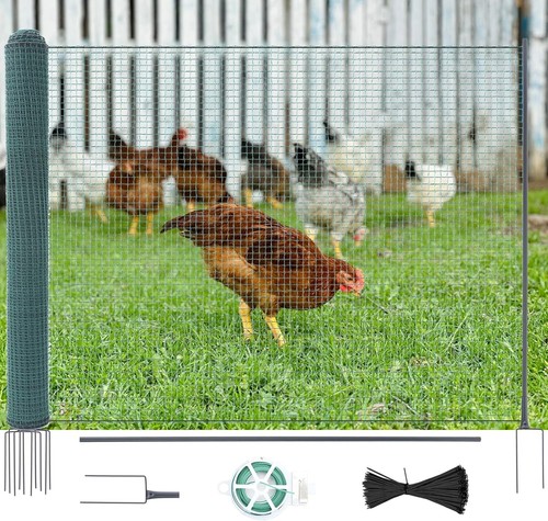 SLSY Non Electric Fence Netting, 40" x100' /164' Movable Livestock Nets Mesh - Picture 20 of 28