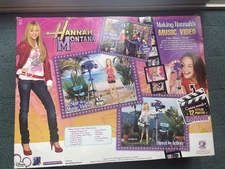RARE NEW Hannah Montana Making Hannah's Music Video Doll W/ Light-Up Playset 08'