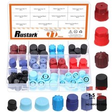 Pcs 11 Styles Air Conditioning Valve Replacement Caps Kit A/C System Valve 77