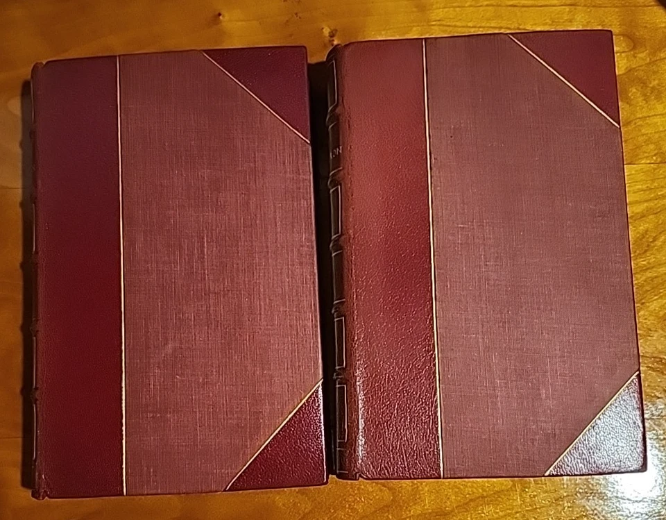 HTF "The Heptameron", 1903 Limited/Numbered Deluxe Edition, 2-Vol, Aldus Society - Image 2 of 4