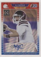 2021 Leaf Pro Set Metal 1989 Red White & Blue Wave 3/7 KJ Costello Auto 1u6