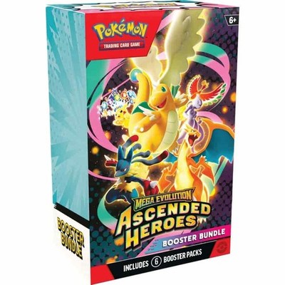 Sealed Ascended Heroes Booster Bundle ME2.5  Pokemon -Kid Icarus-