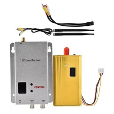 500-1200M 1.2GHz Wireless Audio/Video Transmitter-Receiver CCTV Accessories