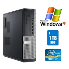 Dell OptiPlex Desktop Computer DT Core i7 4GB Ram 1TB HDD Windows XP