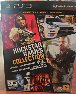 Rockstar Games Collection Edition 1 (Sony PlayStation 3, 2012) PS3  New Sealed