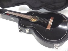 Fender CN-140SCE Nylon Thinline Acoustic Electric Guitar Black with Case