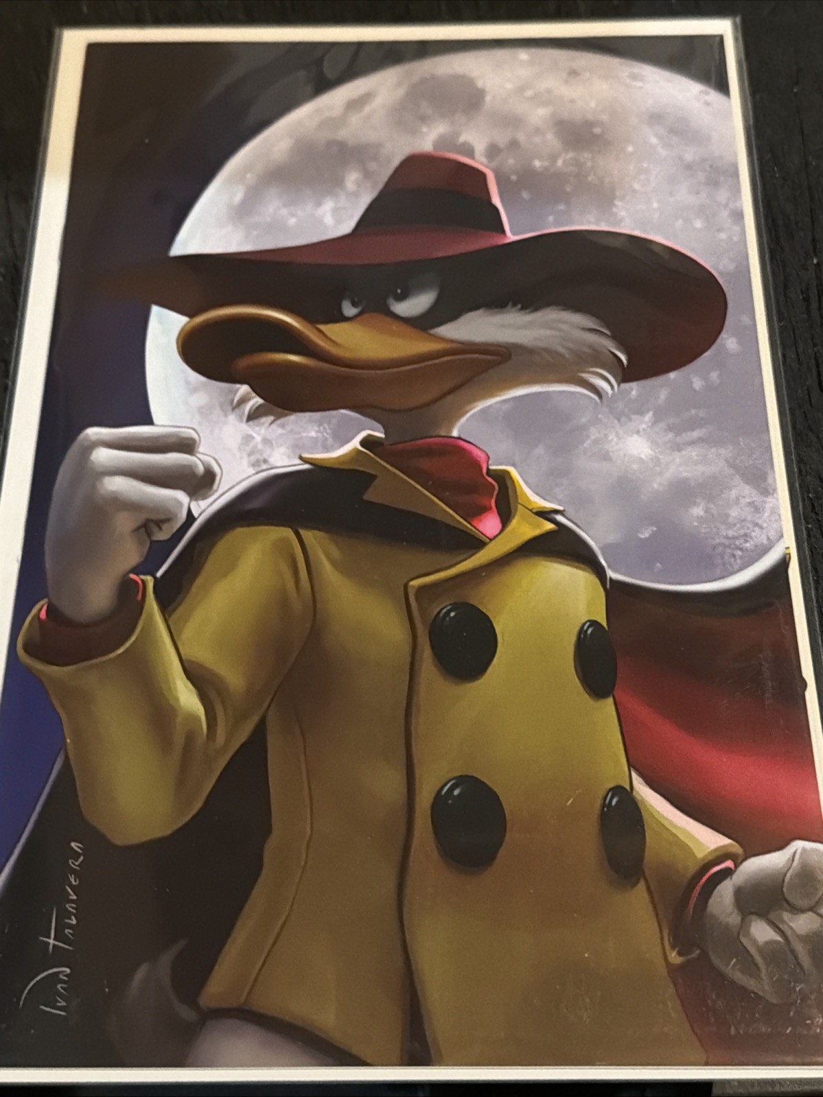 DARKWING DUCK: NEGADUCK 1 NM/NM+ EXCLUSIVE VIRGIN VARIANT LTD 400 COA Yellow