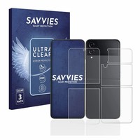 6X Schutzfolie Samsung Galaxy Z Flip 4 (Display+RüCkseite) Display Schutz Folie