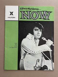 Elvis Las Vegas Hilton 1973 NOW Magazine / Direct From Memphis
