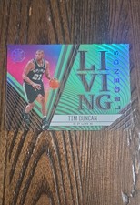 2020-21 Panini Illusions - Living Legends Tim Duncan #2 Emerald