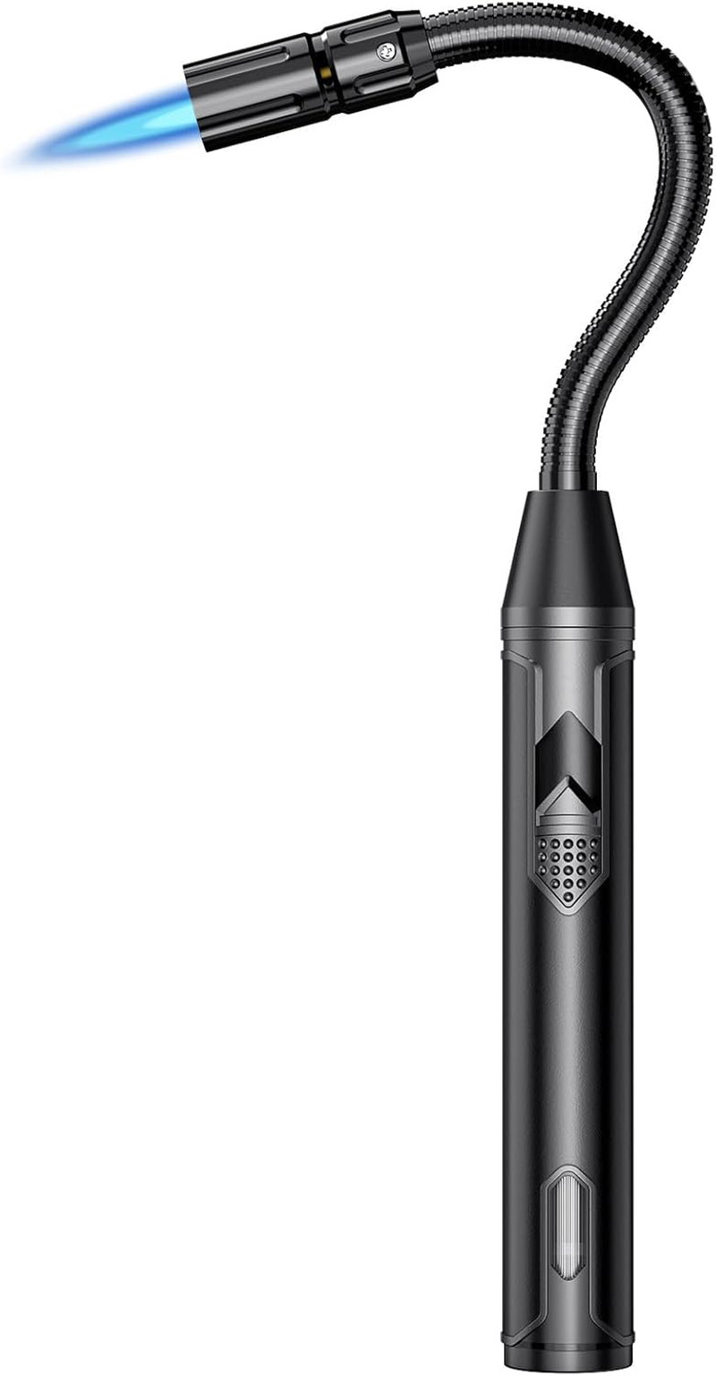 Refillable Butane Lighter Long Flexible Neck Multipurpose Lighter