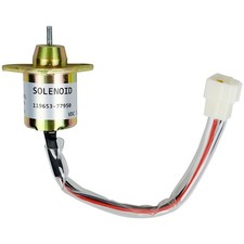 129271-77950 12v Fuel Shut Down Solenoid For John Deere Yanmar Engine Komatsu