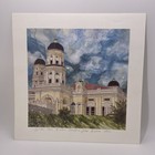 Mohammed Zaki Contemporary Watercolor Print Set of 3