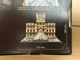 LEGO 21024 Architecture Louvre Paris France Museum New Sealed Box