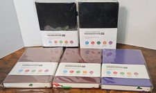 Focus Day Lined Notebook B5 320 Pages 7.1 x 10 hardcover w Inner Pocket lot of 5