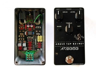 Repro IBANEZ/VEMURAM TSV808. Jan Ray/Tube Screamer Hybrid Premium Komponenten.
