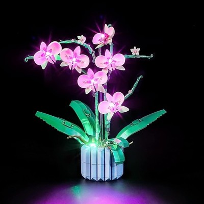 YEABRICKS LED Licht für Lego-10311 Creator Orchid Bausteine Modell Lego set n...
